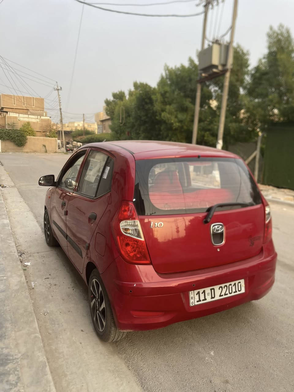 السلام عليكم 

✨🚗 للبيع هيونداي i10 – أنيقة، اقتصادية، وجاهزة فورًا 🚗✨

🚘 النوع: هيونداي i10

🔺سنة الصنع: 2015

🔺الحالة: نظيفة جدًا عدا صبغ بنيد و دعامية فقط

🔺بدون أي نواقص وعليها ادامه كامله من دهن و صدر امامي خلفي كله كفاله و جديد 

🔺ماشيه 116 الف

السعر 88 وبيها مجال قليل

📍 الموقع بغداد حي الإعلام

📞 رقم التواصل ***********
