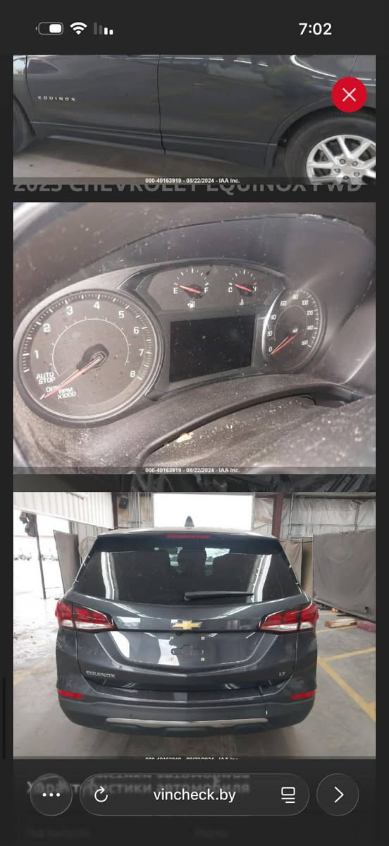 السلام عليكم من رخصة مدير الگروب ..
سيارة نوع شوفرليت گوينكس موديل السياره 23..وارد أمريكي حادث موضح بلصور ..رقم واسط الانگليزي…فول مواصفات عدا الفتحه .. بصمة عدد 2..تخم تاير جديد.. باتري جديد..  ماشية 40الف مايل ..سياره بأسمي وتحويل مباشر.. ترهم مراوس عادي بسياره بسعره أو اقل من سعره ..
 السعر وأي أستفسار أتصل ع الرقم ***********
ومتواجد ع الفيس .
