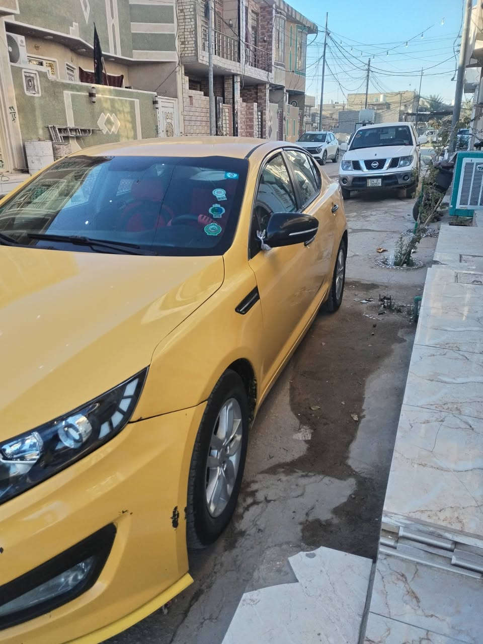 السلام عليكم
اوبتيما 2013 أمريكي 2400 جي دي اي 

سياره  فول مواصفات ماعدا البصمه والفاتحه 

 كير ومكينه فول
نقص حداديه جه السايق 
 تحكم ستيرن 
تكسي رقم كربلاء انكليزي الجديد مصفره 
سياره خير من الله بس نقص حداديه
محتاج واريد ابيعها 
سنويه وملسق رقم بغداد انكليزي 💯
اوديك اكعدك يم راعيها للمداور ثاني يوم 
السعر ٩٠  وبيها مجال حك الجيه فقط

الاتصال /***********
