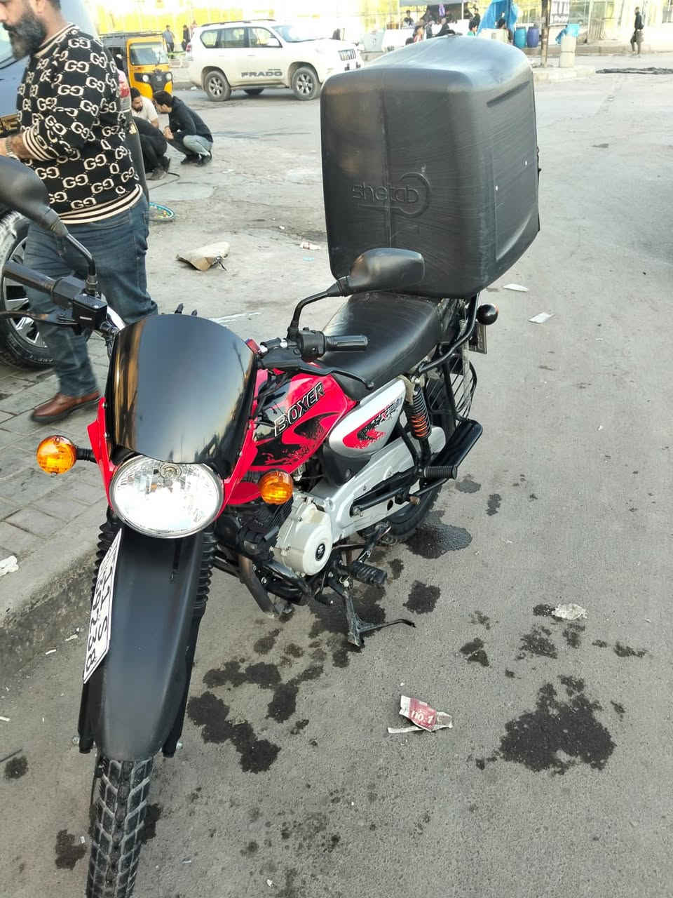 بوكسر للبيع 2023
مرقم بغداد 
السعر مليونين ونص دراجه كلش نظيفه كلشي مانقصهه مال جناي ***********
