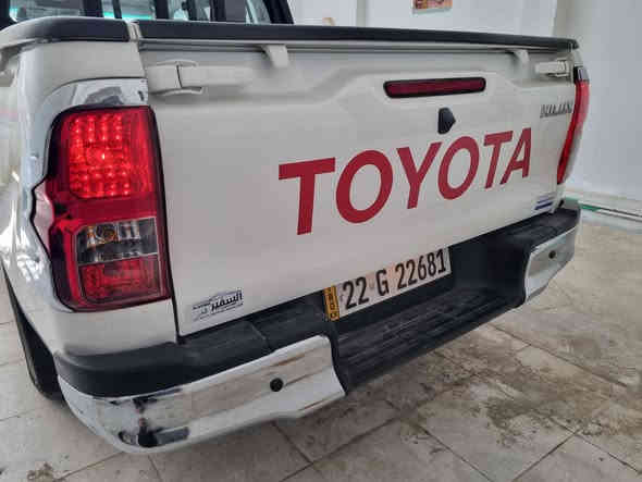 السلام عليكم...
تويوتا هايلوكس ناصي موديل 2024 رقم اربيل

ماشية 4000 فقط

بصمة تشغيل وبصمة ابواب عمل

تخم تایر جدید باتري جديد

سعر 31$ ثلاث شدات وعشرة وبيها مجال

بأسمي تحويل شوکت مترید

مكانها بغداد حي العامل

*********** جعفر
