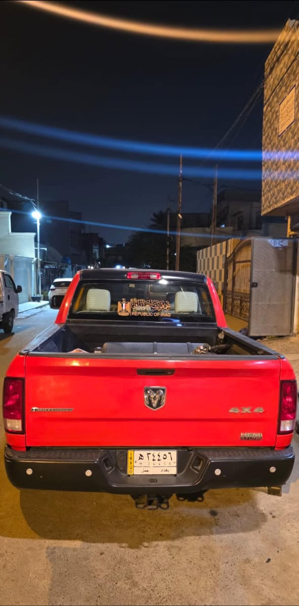🚗 للبيع: دودج رام 1500 الموديل 2018
📍 مكان السيارة: بغداد /
📞 للتواصل:***********
💰 السعر: 180 ورقة – قابل للتفاوض
📊 المسافة المقطوعة: 105 ألف مايل
🛠️ المحرك: 8 سلندر – 5700cc

⚠️ أضرار السيارة
• وارد أمريكي
• تغير لون بالكامل
• كفالة الكير والمحرك

📌 تفاصيل إضافية
• رقم السيارة: بغداد الدولي الجديد
• باسم المالك تحويل مباشر
• لون السيارة: أحمر
