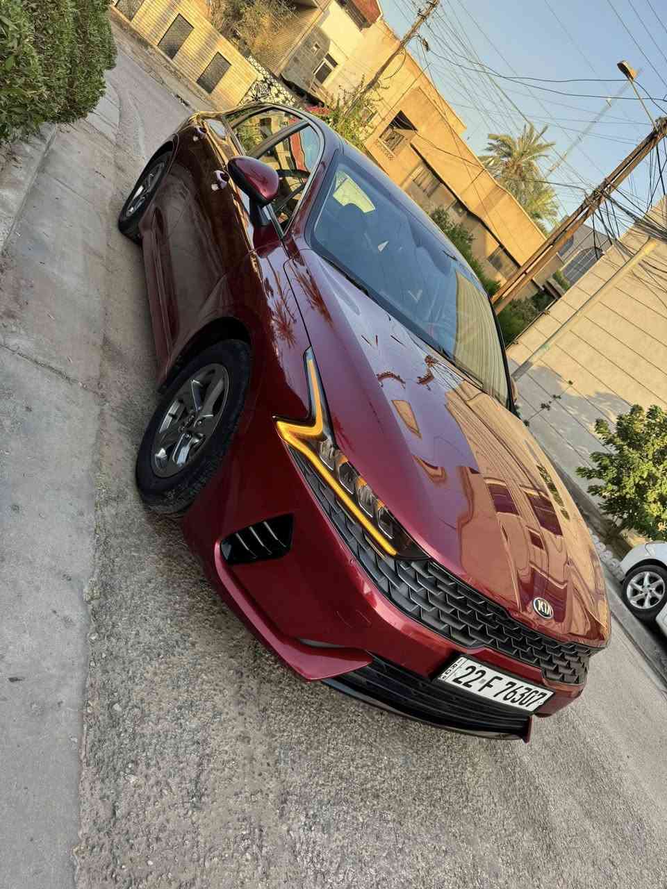 كي فايف Kia k5 LXS 2021
حادثها جاملغ الامامي جهة السكن بارد فقط بدون قطرة صبغ
بدون شاصي بدون دواخل بدون ايرباك
صور الحادث  والسونار موجوده بالمنشور
مكينة 1600 تيربو
 كير ومكينة كفالة عامة
مواصفات السيارة
١- بصمة
٢- تحديد مسار
٣- بصمة بيبان
٤- كامرة خلفية
٥-درايف مود
٦- تشغيل عن بعد 
٧-تحكمات ستيرن
٨-شاشة جبيرة

عليها صيانة كاملة جديدة السيارة بدون اي نقص

ماشية 90 الف

رقم اربيل الجديد بسمي 
السعر : 164$ وبي مجال
رقم الهاتف : ***********
العنوان : بغداد - حي الجامعة
