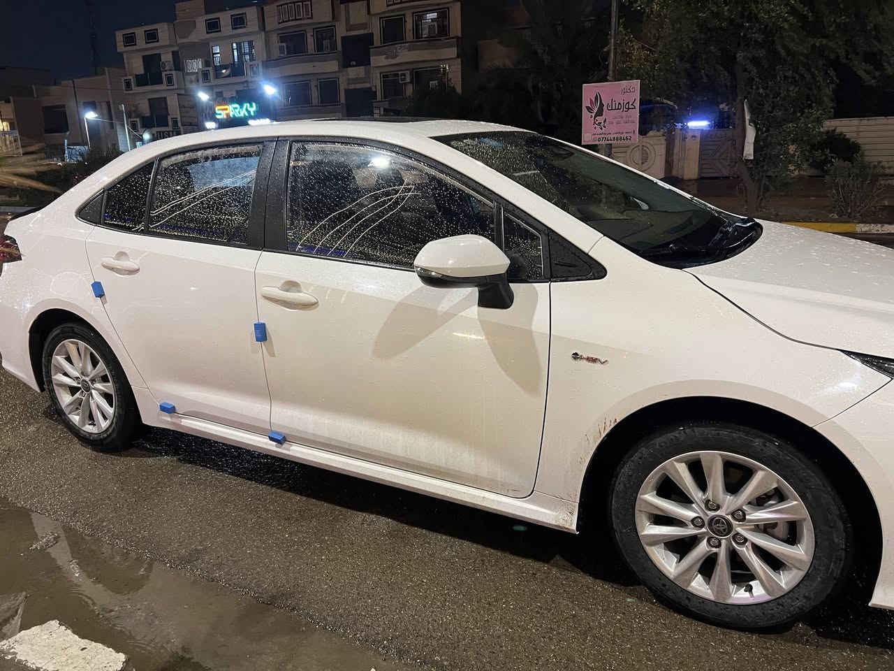 السلام عليكم
كورلا هايبرد ٢٠٢٤ ماشيه ٣٧حقيقي رقم بغداد بسمي سنويه لل ٢٠٣٠ 
سياره مكفوله عدا شخط بلدعاميه كما موضح بلصور 
السعر( ١٥٥$) وبيها شي بسيط العنوان بغداد حي الحسين 
***********
