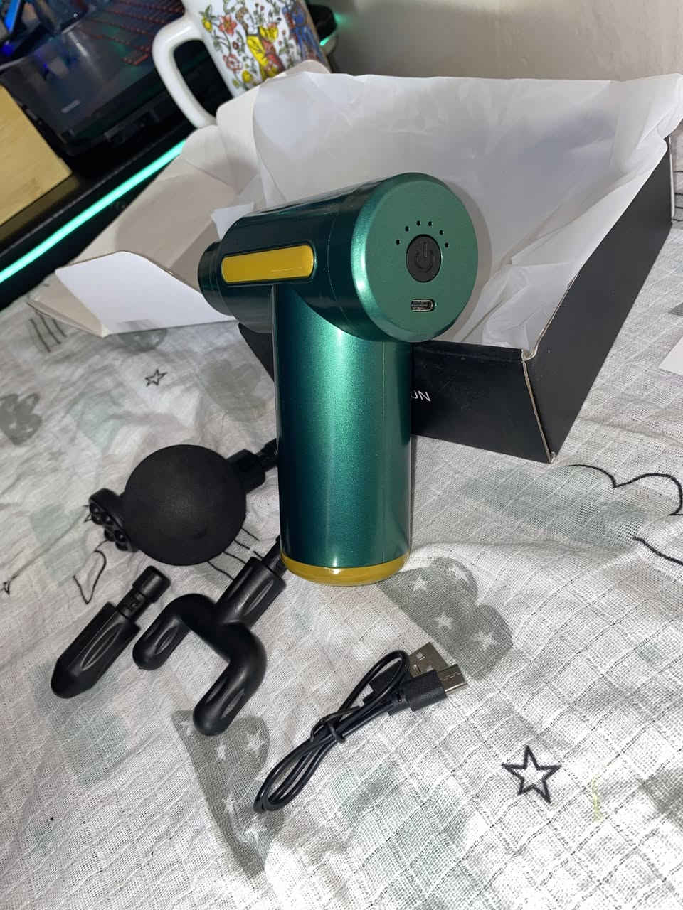 مسدس مساج  شحن تايب سي
اربع روس تدليك
ست سرعات
سعر القطعة 10 الف
توصيل 5 الف


**إذا كنت صاحب هذا الإعلان وتريد حذفه لأي سبب، رجاءا أرسل رسالة إلى الدعم الفني**