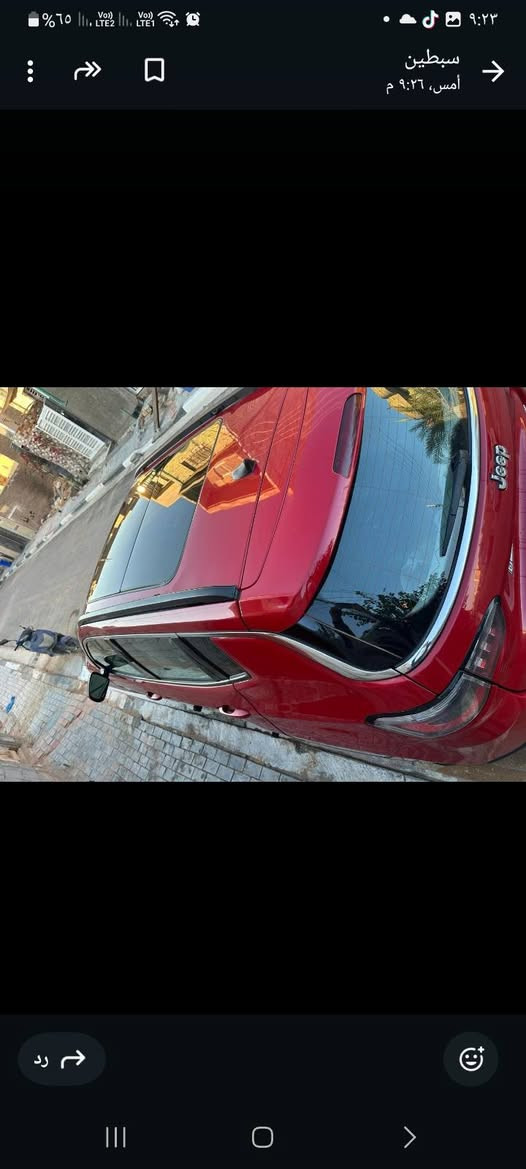 جيب كومباس2019فول الفول حادثه موضح بالمنشور سطحي رقم بغداد للإستفسار الاتصال *********** سعره 140وبيه مجال
