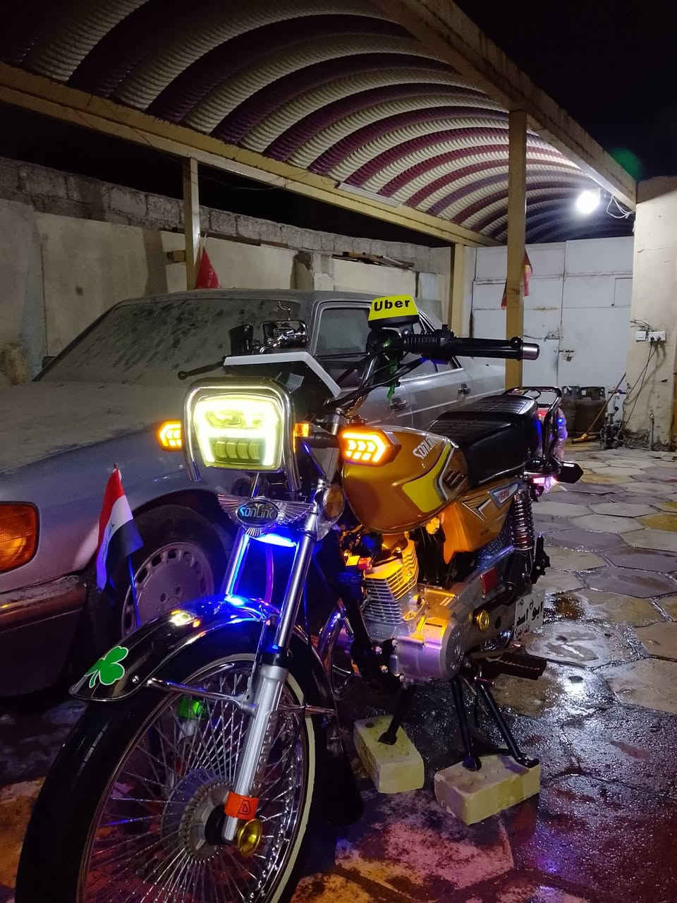 يا الله سلام عليكم دراجه تايكر للبيع موديل ٢٠٢٥ دراجه ع وضع الشركه كلشي بيه بلادي الله شاهد ترتيب فول يعني تأخذه تترحملي عليه دراجه بلادي بيه مكينه اشك الكاع وبيه دك مال سلولي اتحده دراجه بيه نفس الدكه مال السلولي اورقه بسمي وكامله مكمله الدراجه نصبه فولل مسجل تكسي شغال 
انره لد ع المحرك لون برتقالي   
نشره فدرالي لون ازرق 
بوري ستيل خلفي هوه النشره ماتته هم شغاله الله شاهد جبته من ديالى 
درع ماصده ستيل  هورن طاط جديد تضليل المصده الايت لاين عالي ناصي شغال زنون استان تليفون 
تاير خط ابيض 
بوري هوه و لعلم الدراجه مفوله يعني تأخذه  عقل رياضي جديد 
بس تكشخ بيه السعر 860 وبيه مجال لطبيب واني خادم 

ملاحظه العداد ضارب فقط بعد كلشي بيه شغال فقط التشبول ضارب 
مكاني بغداد مدينة الصدر رقمي للتواصل ‏‪***********‬‏ اخوكم ابو اسد ❤️ تحياتي للجميع
