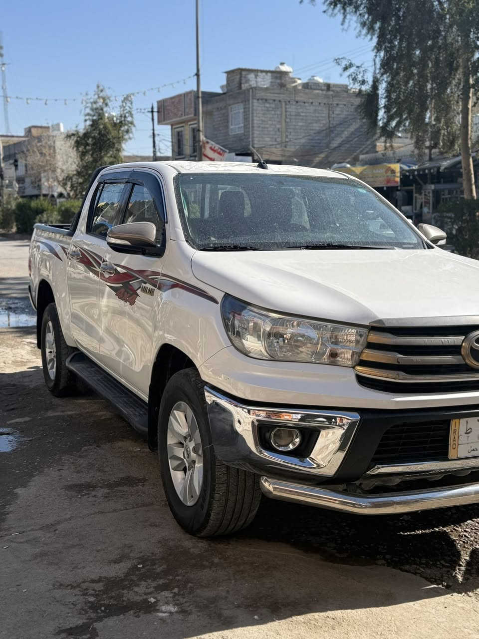 السلام عليكم بيكم هايلوكس دبل قماره تحكمات ستيرن شاشه كبيره بلادي فور ويل كفاله عام عدا بارده خفيف بالبنيد غير متواجد عل فيس اتصال على هاذه الرقم ***********
***********
