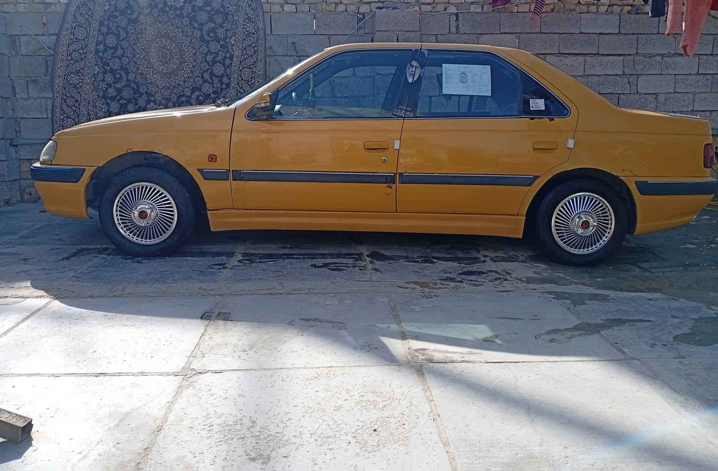 بيجو بارص 2015 رقم بغداد انكليزي
سنوية لل 2030 السيارة بسمي هزة جديدة
مامطلوبة ربع دينار هيئة وغرامات امصفرة
گير مكينة كفالة 
تبريد تدفئة شغال
مشط جديد
حدادية 60%
العنوان الديوانية حي الفرات
السعر 42
‏‪0781 943 0755‬‏
