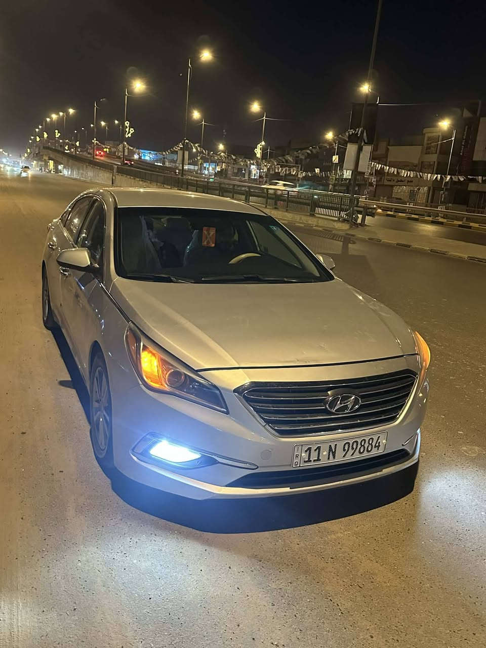 للبيع اوللمراوس سونتا 2017 رقم بغداد انكليزي بسياره صفره اكسنت النترا عادي ***********
