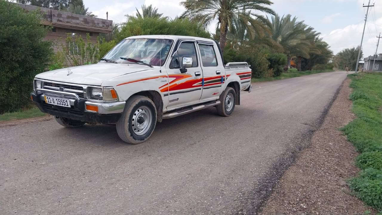 سلام عليكم بيكم تيوتا موديل 92 مكفولة كفاله عامه على وضع شركه
محرك كير اكسن شاصي كله شرط 
رقم بغداد إنكليزي مميز سنويه عضم عاج مشروع وطني للغاية 2030 تحويل مباشر 
كهربائيات كلها شقاله تخم تاير هاذا رقم هاتف وشراي يدلل. ***********
