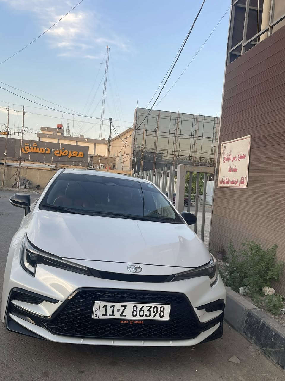 السلام عليكم كورلا 2025 لون صدفي  s
يدات سبايدر لون اسود بلاكات 
رقم بغداد باسمي تحويل ثاني يوم 
بيها محلاظتين فقط دعامية خلفية مثل ما. موضح بصوره 
وجاملغ امامي تكحيلة بسيطه 

‭٠٧٧١ ١٤٧ ٧٥٩٨‬.
