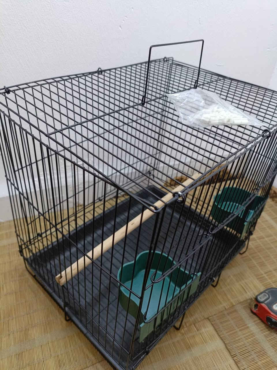 قفص طيور قابل للتركيب يجي مطبك قياس موضح 
سعره 10 الف


**إذا كنت صاحب هذا الإعلان وتريد حذفه لأي سبب، رجاءا أرسل رسالة إلى الدعم الفني**