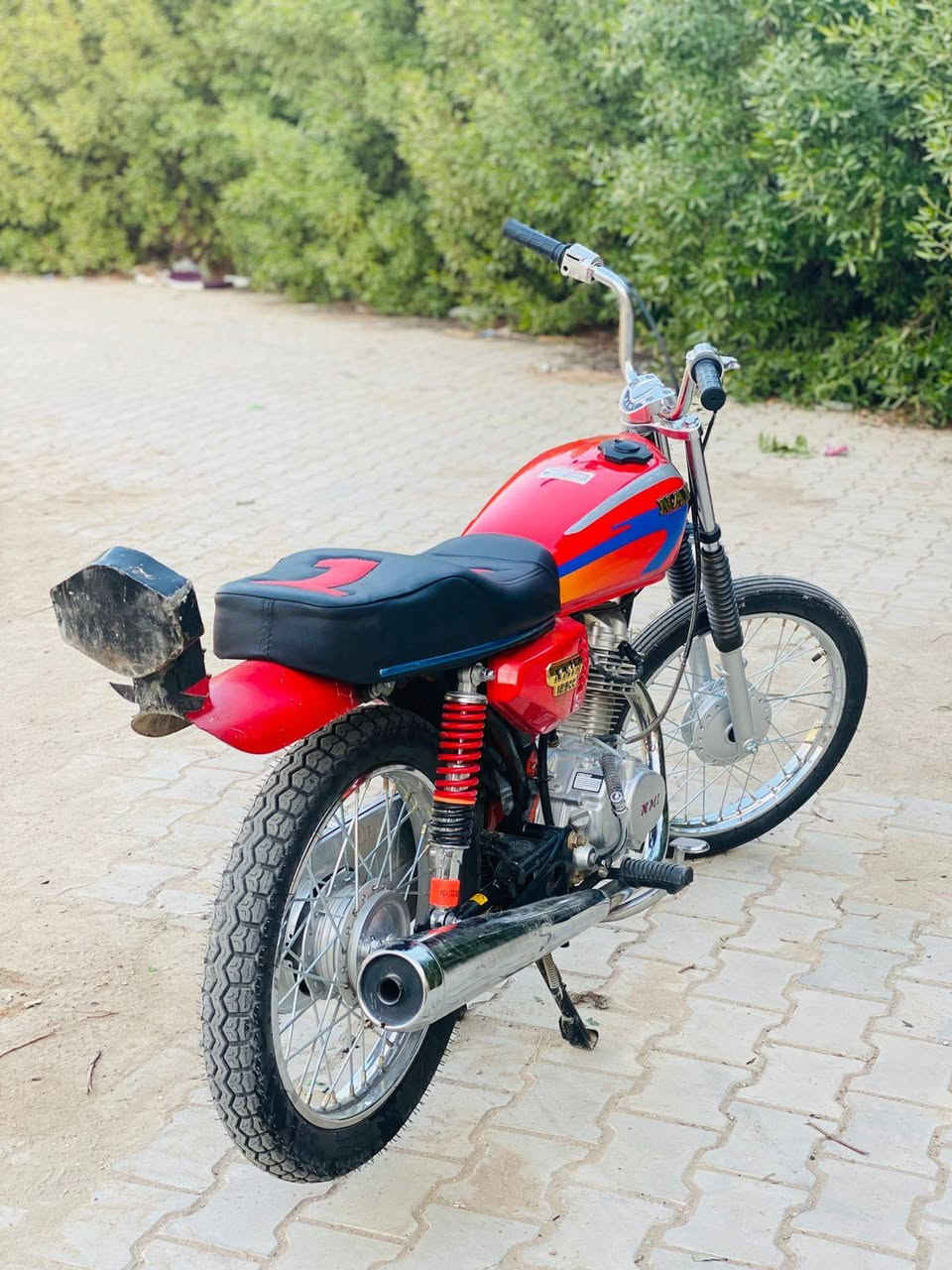 السلام عليكم نامه تعمير شلامجه 26 أوراق الدراجه كله تعمير جديد جاهزه رايدهه ٨٥٠ مكاني نادر للاستفسار***********
