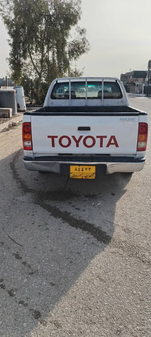 تويوتا بيك اب موديل 2010 بدون صبغ  مكفوله  محرك مامفتوح ماشي250الف كير عادي مكان اربيل سعر150 قفل قفل  *********** موجودد
واتس اب
