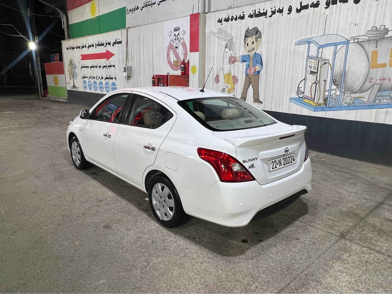 Nissan sanny
موديل 2023
خةليجى - هيندى
76 هةزار رويشتووه
يةده نيكل - دوو گيچ
گير - مةكينه - تةحويل - غرامه - بةشةرت
بةناوى خومه
سةنةوى نوييه - 2030
كامل جوانكارى بو كراوه
تاخم تايةى نويى لةسةره
250 مةسروفى تيدانييه
بوياغ - دوو دةرگا - بى ليدران
*********** وةتس ئةپ
شوين / هةولير
110$ 
مةجاليكى زور كةمى تيدايه أربيل, العراق
