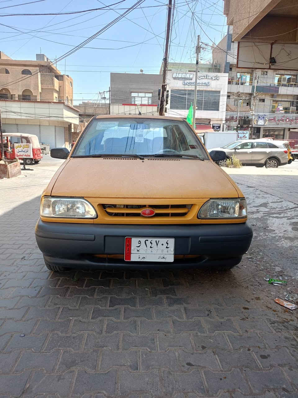 سلام عليكم سايبا موديل 2015جديده كير محرك تبريد خير من الله تخم تاير صدر امامي خلفي هيئه وغرامات مصفره 
سياره حلوه شواصي جدد مال جناي تحويل ثاني يوم 
العنوان بغداد الستفسار ***********
