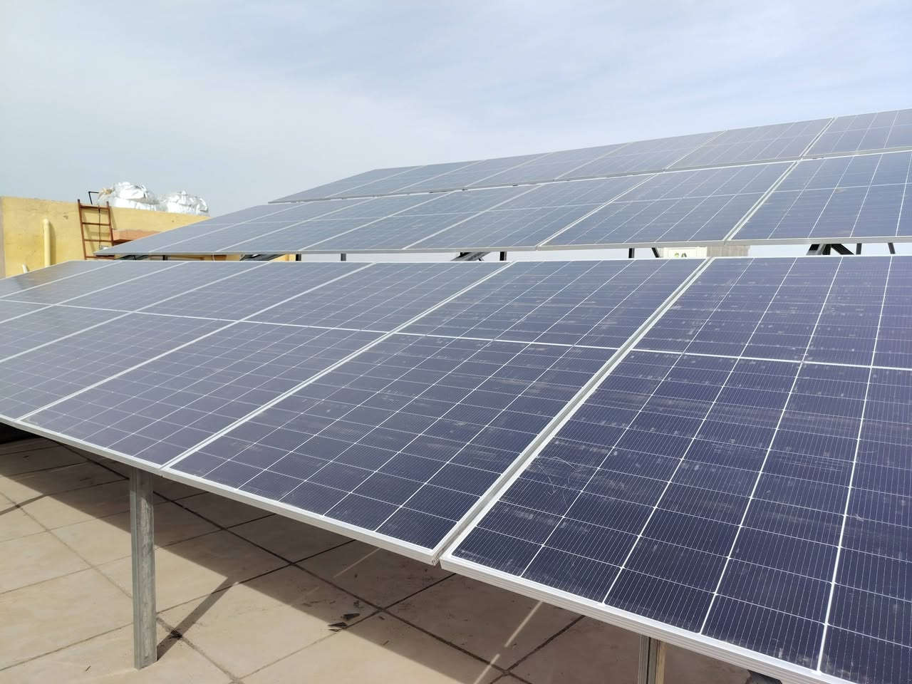 في الديوانية وفي حي الوزراء (ام الخيل) خلف مطعم  كرين لاند
 منظومة جديده بقدرة ٣٠ امبير نهاري ٣٠ امبير ليلى
تتكون من
١_انفيرتر بسعة 11kw IP22
٢_الواح لونجي اصلي حجم ٦١٥ واط بايفشل وجهين عدد ١٦ لوح
٣_بطارية ليثيوم فوسفات الحديد ٥١.٢ فولت ٢٣٠ امبير بسعة ١١،٧ كيلو واط  عدد ٣ بطاريات
٤ _هيكل حديد مغلون للالواح يتكون من حديد الشخاط للقواعد وحديد المربع انج ونصف
٥_منظومة حماية من الصواعق Spd
٥_سيركت حمايه متكامل
٦_كيبلات dcللالواح
مع تجهيز كافة الملحقات لاتمام عملية الربط والتشغيل
للحجز والاستفسار مراسلة الصفحة أو الاتصال على الارقام التالية
***********
***********
تتوفر خدمة الواتس اب
او زيارة فرعنا في الديوانية حي الصدر الاول الشارع العام ٢٠٠ متر عن الاشارة الضوئية قرب مطعم كباب نذير 
لسنا الوحيدون لكننا الافضل ان شاء
