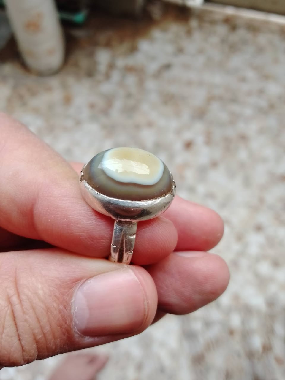 خاتمين يماني شجري مصور وسليماني قديم مكاني بغداد الحريه  ***********
