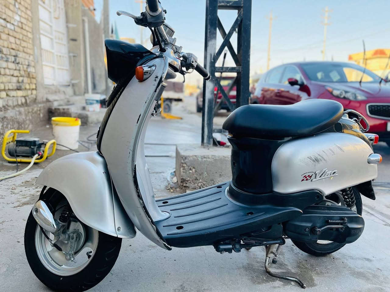 دراجه فينو ( مصريه)
ما مفتوحه برغي ما مفتوح بيها 
تجي تفحص وتاخذ 
اذا ما تعرف اسعارهن لا تكسر حلال الناس 
 ناصريه حي الفداء 
السعر خاص


**إذا كنت صاحب هذا الإعلان وتريد حذفه لأي سبب، رجاءا أرسل رسالة إلى الدعم الفني**