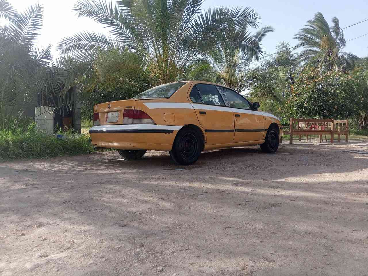 سلام عليكم سياره سمند تكسي مصفره هيه  مديل 11رقم  مثنه مكينه وكير ممكفولات تايرات جاهزه  غرفه جديده تبريد شغال  مكاني السماوه السوير رقم الهاتف *********** سعر 24 بيه مجال
