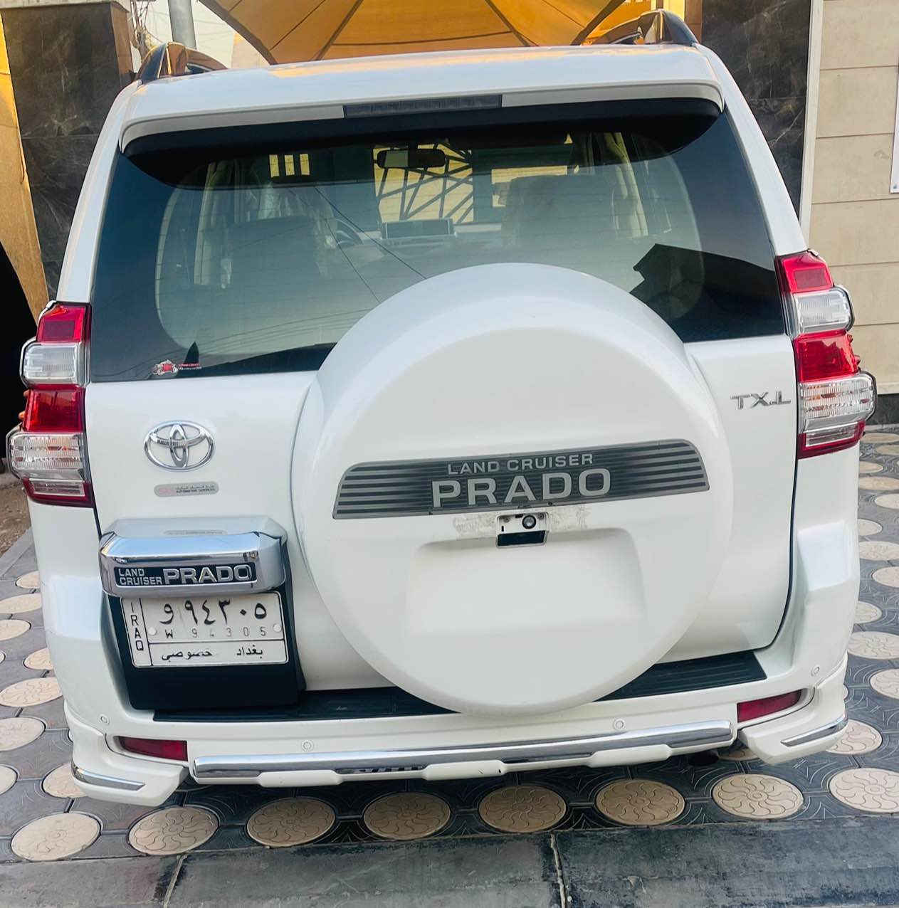 تويوتا برادو 2014 Txl  وكالة ساز
السيارة بيها بابين ابديل وجاملغ خلفي عكس البابين ماشية180
مواصفاتها : 
١-سلايت قماره
٢-مثبت سرعة
٣-حساس خلفي
٤-كاميره خلفي
٥- دبل تانكي  
٦- اشارات بالمرآة
- كشافات ضباب
٧-كراسي مخمل بيجي 
٨-شاحن واير ليس
٩-شاشه اصلية 
١١-حساس تاير   
١٤-مانع انزلاق
١٥-اربع جام اوتو
١٧-زراك لايت 
١٨-هوك خلفي 
١٩-ارضيات (كاعيات) اصليه 
٢٠-بصمات اثنين 
٢١-تكم ارضيه ليزري 
٢٢-تحكمات فول ستيرن 
٢٣-طفايه اصلية
٢٤-نظام زحف 
٢٥-ترحيب
٢٦-مري جانبي كهربائي (شفط)***
٢٧-تشغيل عن بعد *
٢٨-عدة طوارئ
 ٣٠- داخل بيجي
٣١-شاشة ملاحة باللمس
- كاميرا خلفية 
- بلوتوث
- مشغل CD
- منفذ AUX & USB
٣٢-محرك 4.0 لتر 6 سلندر 
اضائه داخليه
الاستفسار اكثر الاتصال***********بغدادحي القاهرة سعرمناسب اتصل وتدلل بغداد, العراق
