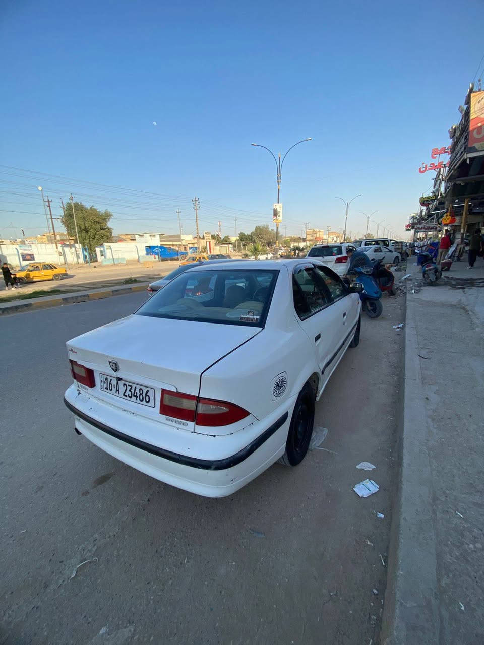 السلام عليكم سمند كير مكينه  حداديه  جديده موديل  ٢٠١٠ هزه جديده سنويه بسمي رقم  ***********
