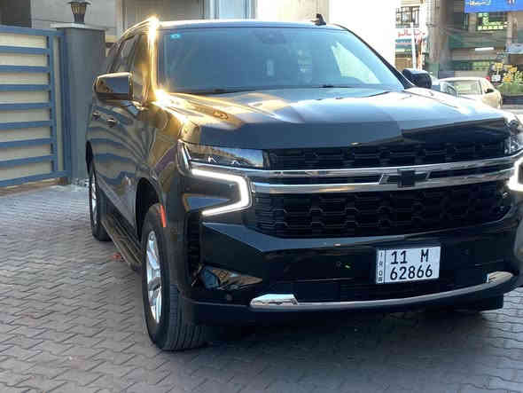 تاهو موديل 2024 خليجي  فئه LSماشيه ٢٣ الف كم بعدها بريحه الشركة
محرك 5300 المرغوب 
رادار أمامي و جانبي 
خمس بصمات
مغلفة. ppf حتى الجامة الامامية
رقم بغداد دولي باسمي تحويل مباشر 
السيارة مكفوله من الصبغ والبارد والدبل كود 
العنوان / بغداد الكرخ حي الحسين
السعر /  518 ورقه 
للاستفسار / ***********
