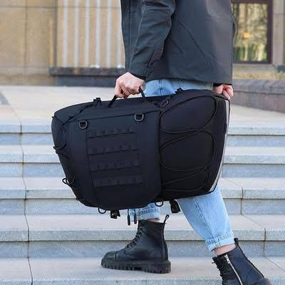 جنطة للبيع 
ابيع على اعلى سعر 
السعة: 35-50 لترًا، قابلة للتوسيع.
المادة: بوليستر متين.
الميزات: مقاومة للماء، أحزمة قابلة للإزالة، وتخزين آمن.
الاستخدام: مصممة كحقيبة مقعد خلفي للسفر بالدراجات النارية.
***********
مكاني بغداد كرادة
