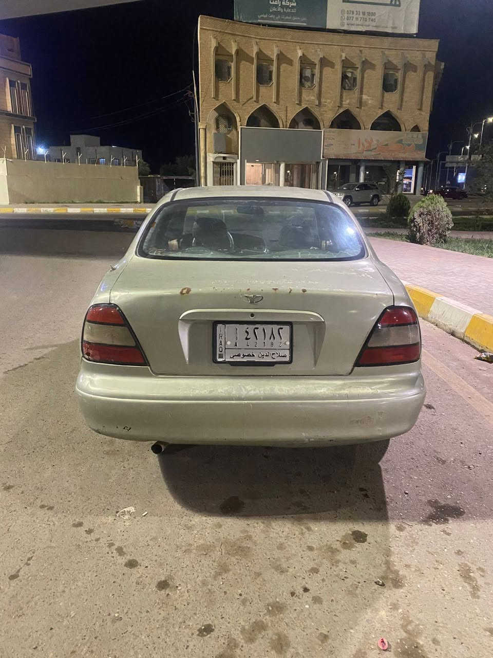 دايو للبيع مديل 2001
رقم صلاح الدين الماني سنويه لل 30 بسمي 
محرك شرط كير شرط 
كهربائيات كلها شغاله 
تخم تاير صدر قبل شهر شديته 
السياره بلاديه  واحلا من الصوره شرط ماتحط عليها ربع 
مكان السياره صلاح الدين تكريت 
السعر 27 وبيها مجال للطيبين 
***********
