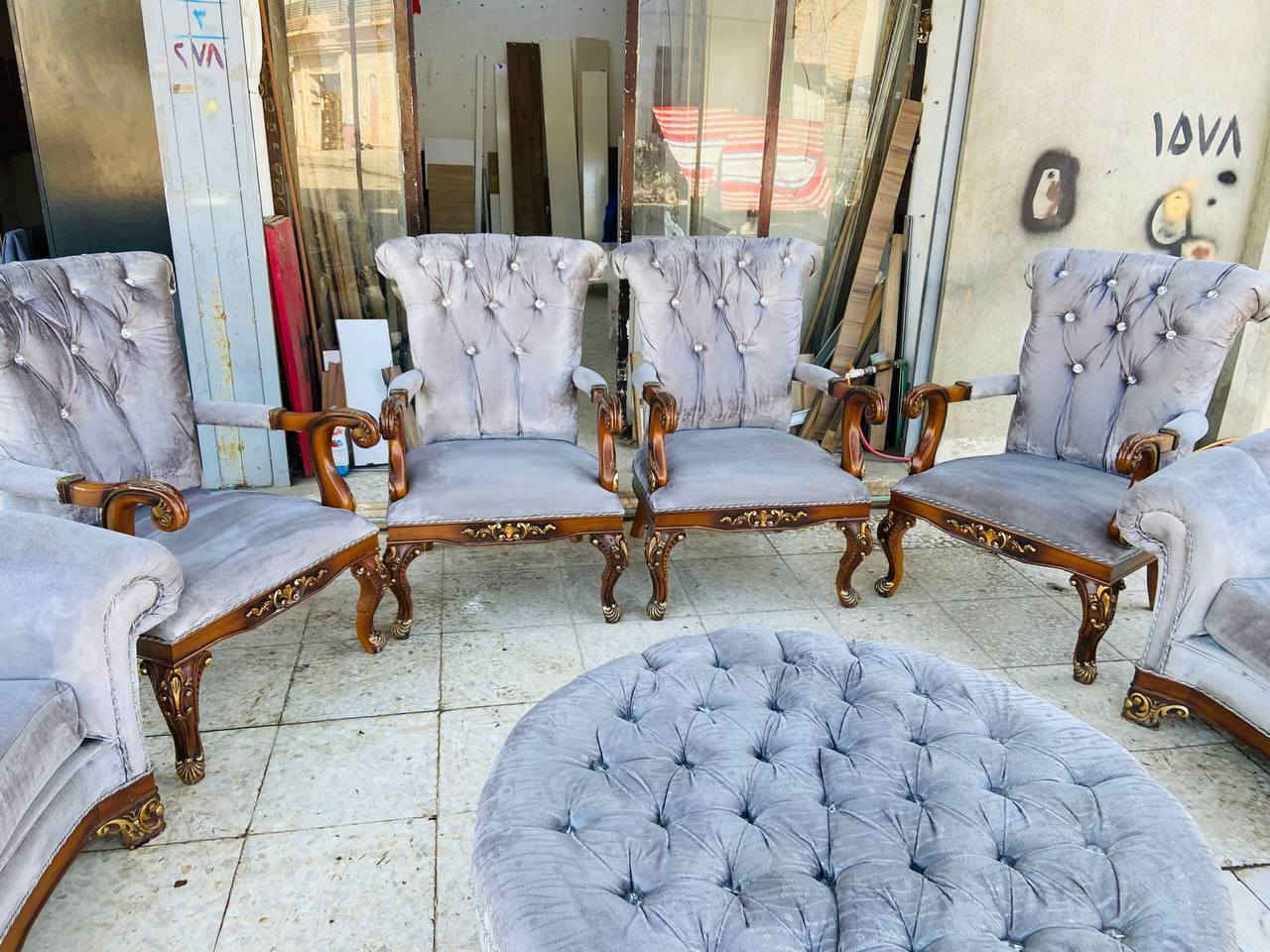 سلام عليكم لبيع قنفات رئاسي خشب ثكيل درجه اولى كلش نظيفه ومرتبه سفنج درجه اولى ١٠مقاعد
٧قطع سعرها ٣٠٠ الف وعدنا توصيل داخل الموصل اتصال ***********واتساب***********
