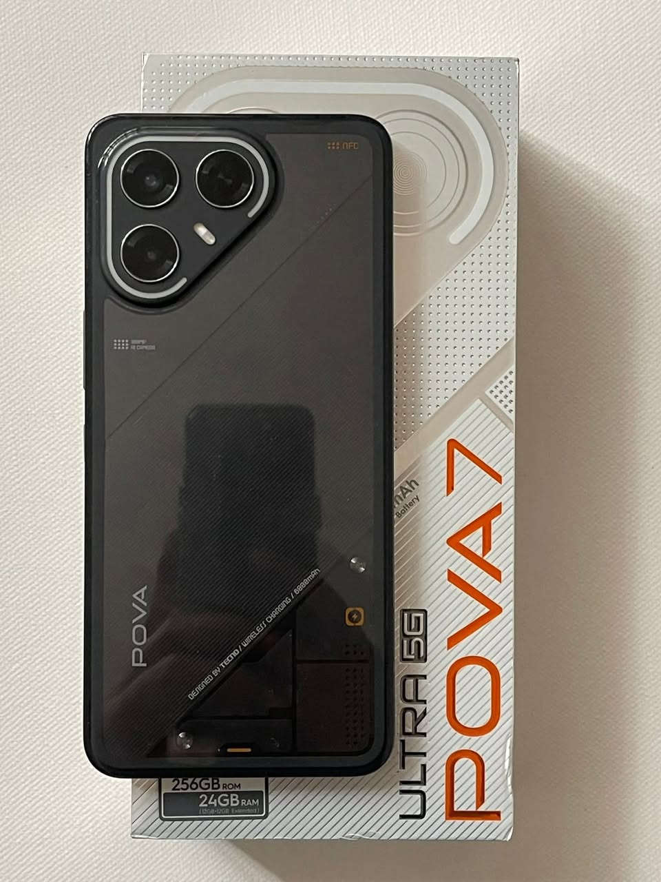 Tecno Pova 7 ultra 5G 

مستخدم نظيف مع كامل الملحقات الأصلية 

المواصفات 

الشاشة: 6.67 بوصة - 144 هرتز AMOLED
الذاكرة: 256 جيجابايت 
الرام 12 جيجابايت 
الكاميرا: 108 + 8 ميجابكسل 
المعالج: Mediatek Dimensity 8350 Ultimate
البطارية والشحن السريع: 6000 مللي أمبير - 70 واط

التوصيل متوفر لجميع المحافظات 💨🚛

واسط/ كوت 

للطلب فقط مراسلة الصفحة


**إذا كنت صاحب هذا الإعلان وتريد حذفه لأي سبب، رجاءا أرسل رسالة إلى الدعم الفني**