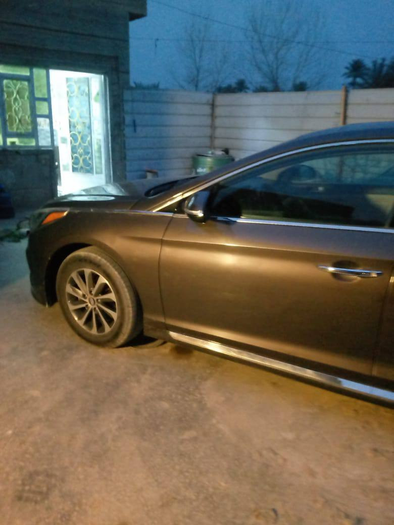 من بعد رخصه كروب سوناتا موديل ٢٠١٥ وارد امريكي بيه صفحه سائق رش بدون دواخل كير محرك تبريد تخم تاير كهربائية كله شغال السعر ١٢٢ بيه مجال مكان فلوجه الاستفسار الاتصال ***********
