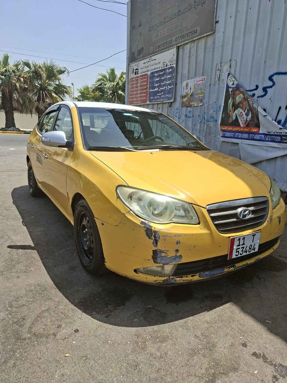 السلام عليكم للبيع سيارة النترا امريكي مقدس موديل 2009 بغداد رقم انكليزي حادثها بابين الصدر والخلفي مبدلات بدون دواخل ولا تكم ولا لغد محرك وكير وحدادية ممتازة تبريد ثلج السيارة بأسمي سنوية 2027 هيئة وغرامات مصفرة السونار موجود مكان السيارة بغداد مدينة الصدر السعر 83 وبيها مجال بسيط الاتصال *********** ابو علي وشكرا
