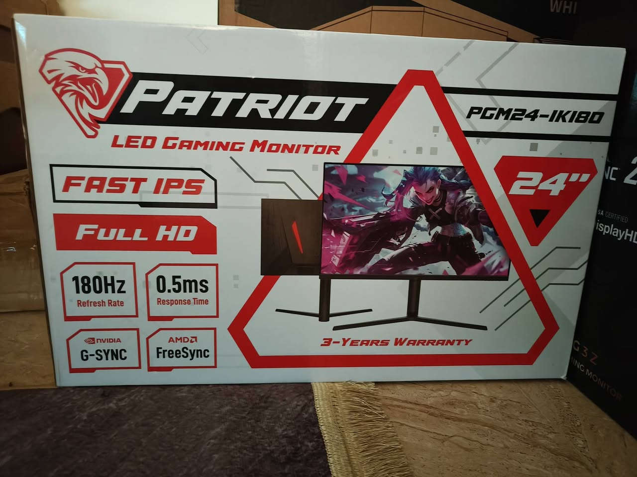 صباح الخير ♥️ 💙 💚
شاشة مستخدمة نضيفة كلش حجم 24 و 180hz و fast ips و 0.5ms كلش راقية وحلوة مضمونه من اي شي ابيعها وحدها او ستاند هايدروليك وياها كارتونه كامله والستاند هم كارتونه
بدون ستاند 100 ويه الستاند ب 135 الف الستاند بعده جديد السعر نهائي متوفر توصيل مكاني بغداد الحرية ***********
