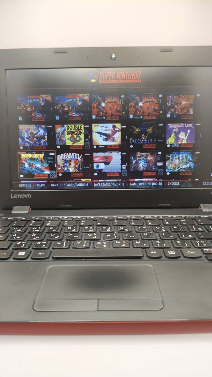 السلام عليكم
lenovo 100s
نظام لينكس محاكيات والعاب مكتبة كامله وممكن تضيف العاب 
شاشة 12 شحن ممتاز وعلفحص نظيفه جدا
مع شاحن اصلي وجوستك 
135 بغداد الشعب..***********
يتوفر قطع اخرى تختلف اللي يحب ادزلة
