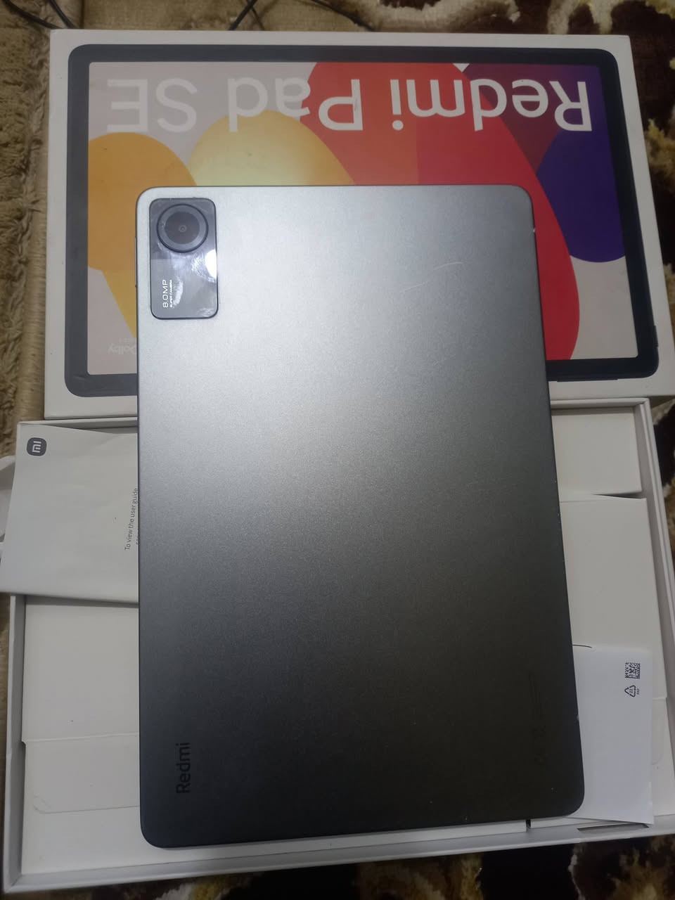 سلام عليكم
ايباد للبيع استعمال فقط تلكرام 
 استعمال كلش قليل 
نضيف كلش 
كامل مع ملحقاتة 
مكان كوفة 
للإستفسار ***********
