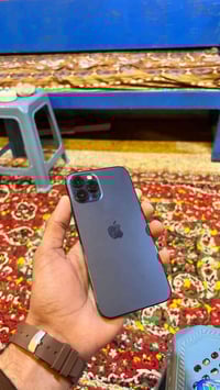 | ايفون 12 برو ماكس 128 بطاريه 77 بلادي وتر   عربي شرق اوسط نضيف حيل ف...