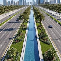 مدخل مدينة القضاء الثانية ( الزنبرانية )  🚧 جاري العمل حالياً على تطوي...