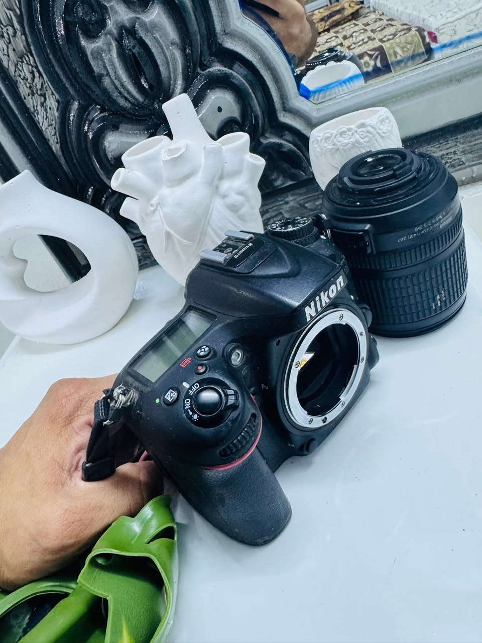السلام عليكم
نيكون D7100 نضيفة جداً جداً وصورها بدقة عالية وسعرها مناسب جداً شتر 48k

🔴ملحقاتها

✅بطارية 🔋 

✅شاحنة

✅جلاتيين اخضر  

للاستفسار ع رقم :***********
