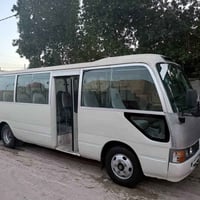 كوستر راس الثور للبيع موديل 2002 كاز كاز بسمنه السياره مصفره هيئه وغرا...