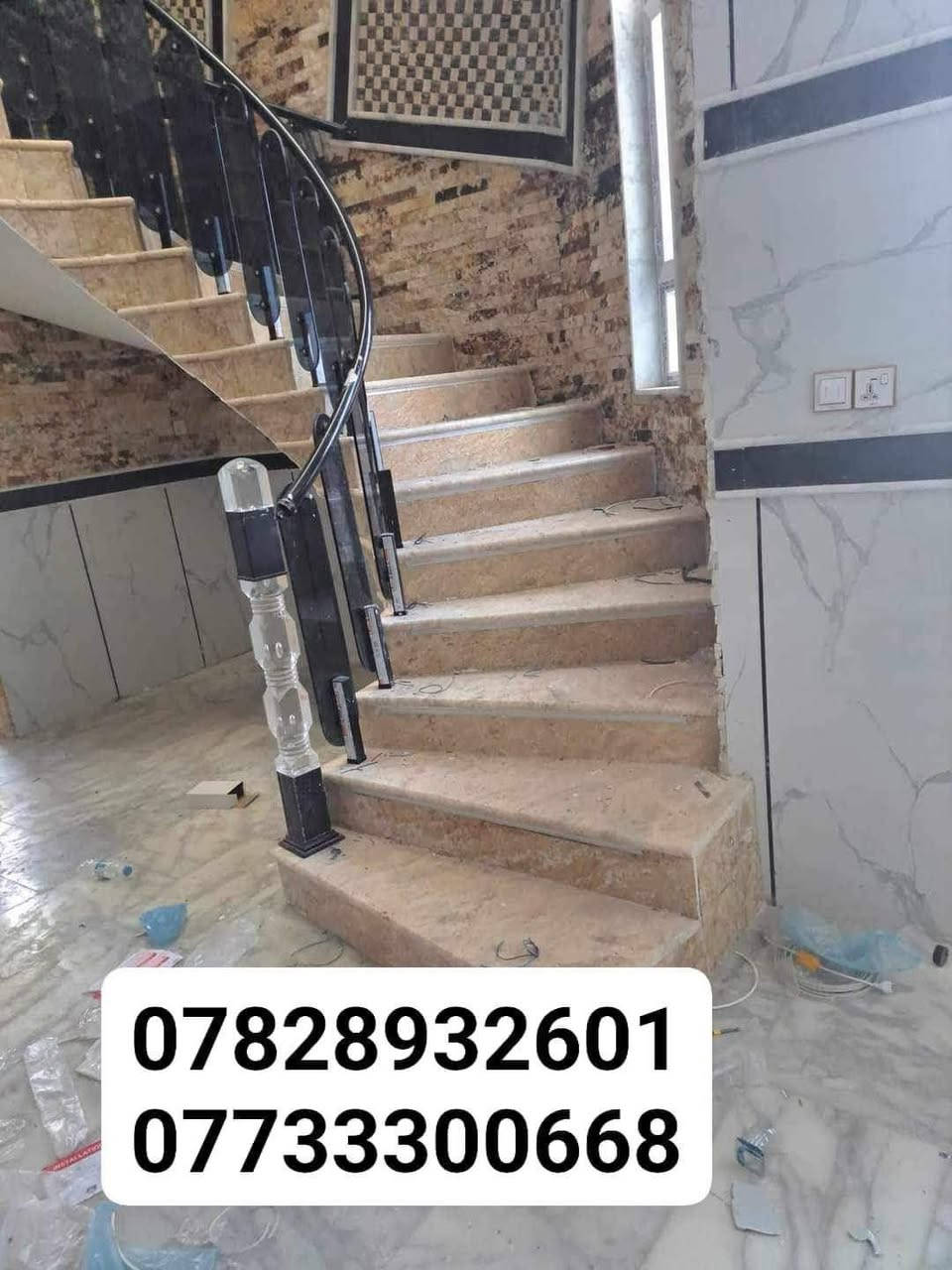 سلام عليكم خلفه سيراميك مرمر وكرانيت وبور سلين ولوح وبايات درج متفرغ حاليآ  فقط داخل كربلاء اتصل وخادم ***********
***********تحب تشوف الشغل  راسلني واتساب
