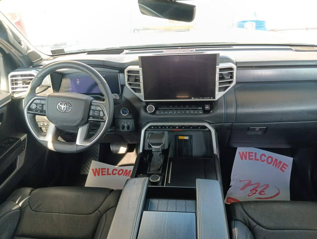 تويوتا سيكويا بلاتنيوم 2024
رقم بغداد بدون صبغ فقط تبديل دعامية امامية..
مغلفة PPF ضمان ١٢ سنة
بيها بارد إصبعين في الجاملخ الايسر والباقي مكفول والسونار موجود بيها
محرك لكزس ٣.٥ تووين تربو هايبرد
موصفات البلاتنيوم فول 
دوسات كهرباء 
كشنات  تبريد وتدفئة
٧ راكب وبردات 
ردارات محيطية
كاميرا ٣٦٠ 
توقف ذاتي 
صرف وقود ممتاز 
بصمتين
صور الحادث مرفقة
السعر ٦٥٠٠٠ دولار وبيها مجال 
السيارة بدون اي نقص صيانة شركة تويوتا ساز 
للتواصل ***********
