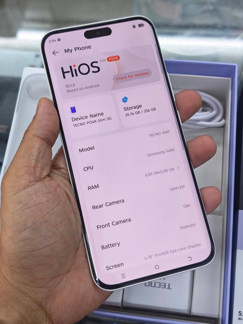 السلام عليكم موبايل تكنو للبيع الجهاز نظافه 100% الجهاز مستعمل اقل من شهر واحد  سعر مالته  350,000
كامل ملحقاته 

العنوان كربلاء حي العامل الاستفسار ***********
