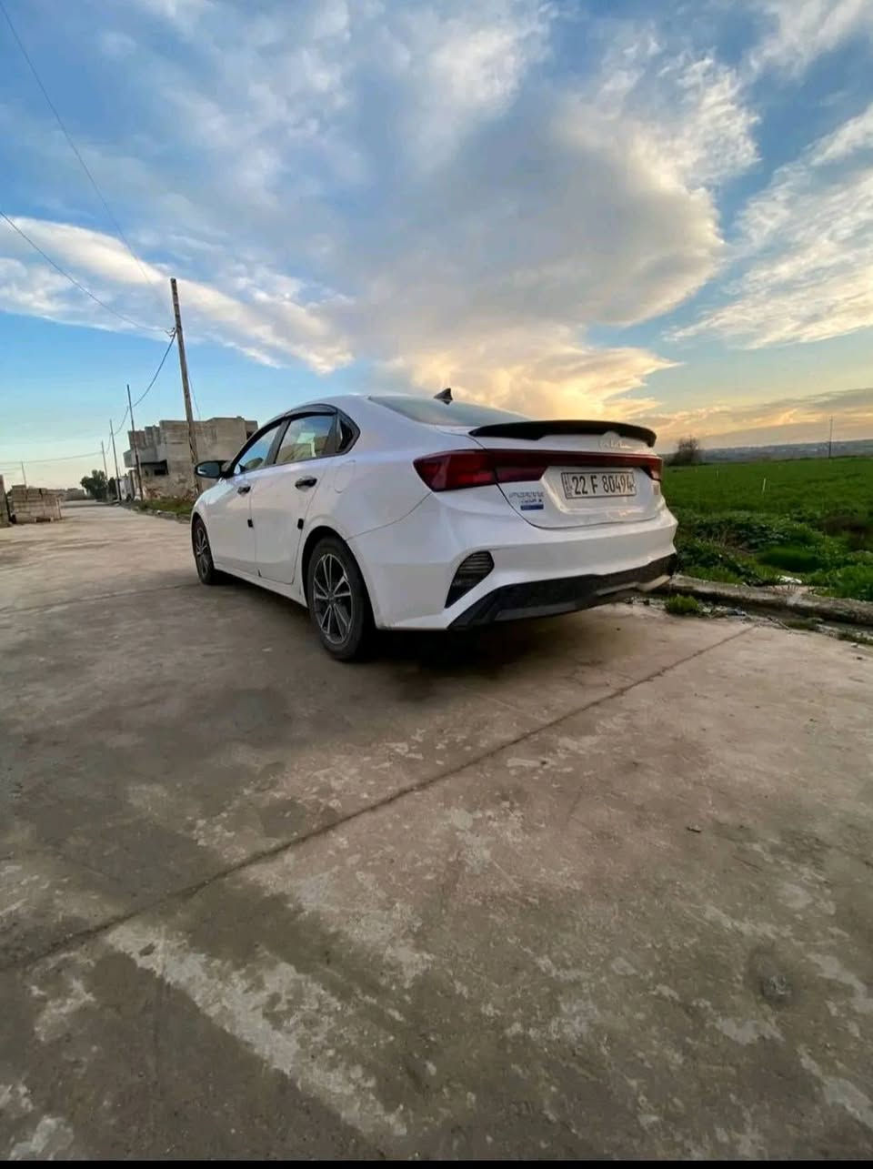 للبيع 
تفاصيل
الموديل: 2022.
اللون: أبيض صدفي (White Pearl) - لمعة مميزة ونظافة عالية.
الفئة: نص فول 
اللوحة: أربيل
المكان موصل


**إذا كنت صاحب هذا الإعلان وتريد حذفه لأي سبب، رجاءا أرسل رسالة إلى الدعم الفني**