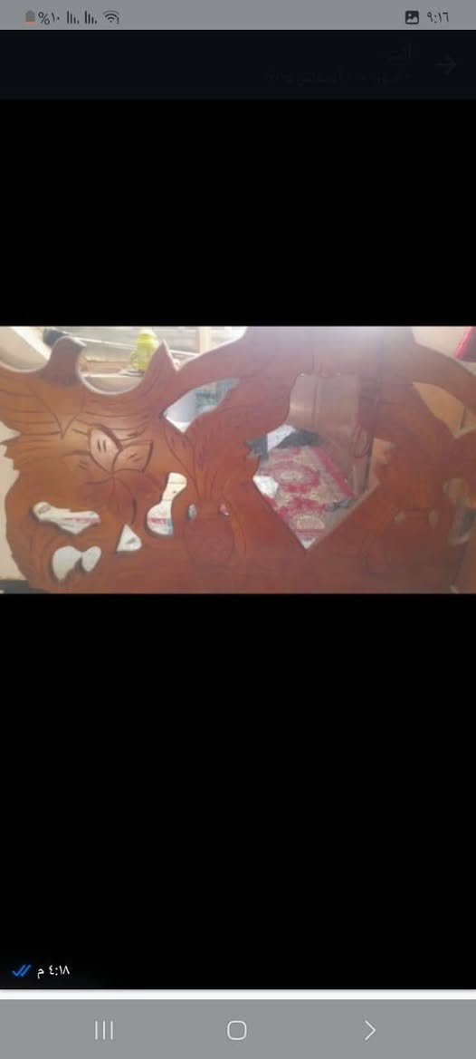 سلام عليكم مرايه وزاويه وتاج للبيع نضيفات والسعر كلش مناسب رقمي بي واتساب ***********
