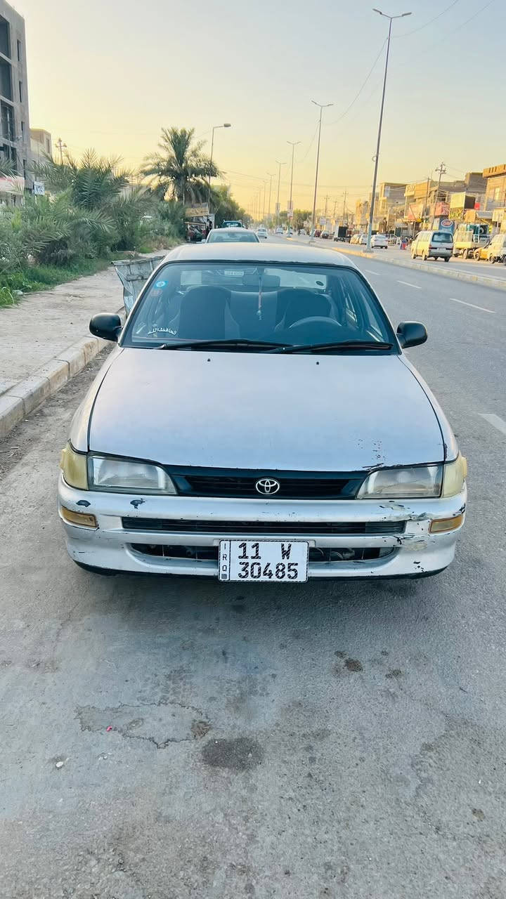 سلام عليكم 

كورلا للبيع موديل 1994 مكفوله مندعاميه للدعاميه مكفوله من ضربه ولصبغ ومكفوله من الفتح تبريد شغال ثلج كهربائيات شغاله كير جديد مكينه جديد تخم تاير جديد رقم إنكليزي سنويه مجدد لل 28 السعر 58 وبيه مجال للستفسار اكثر الاتصال ع رقم ***********
