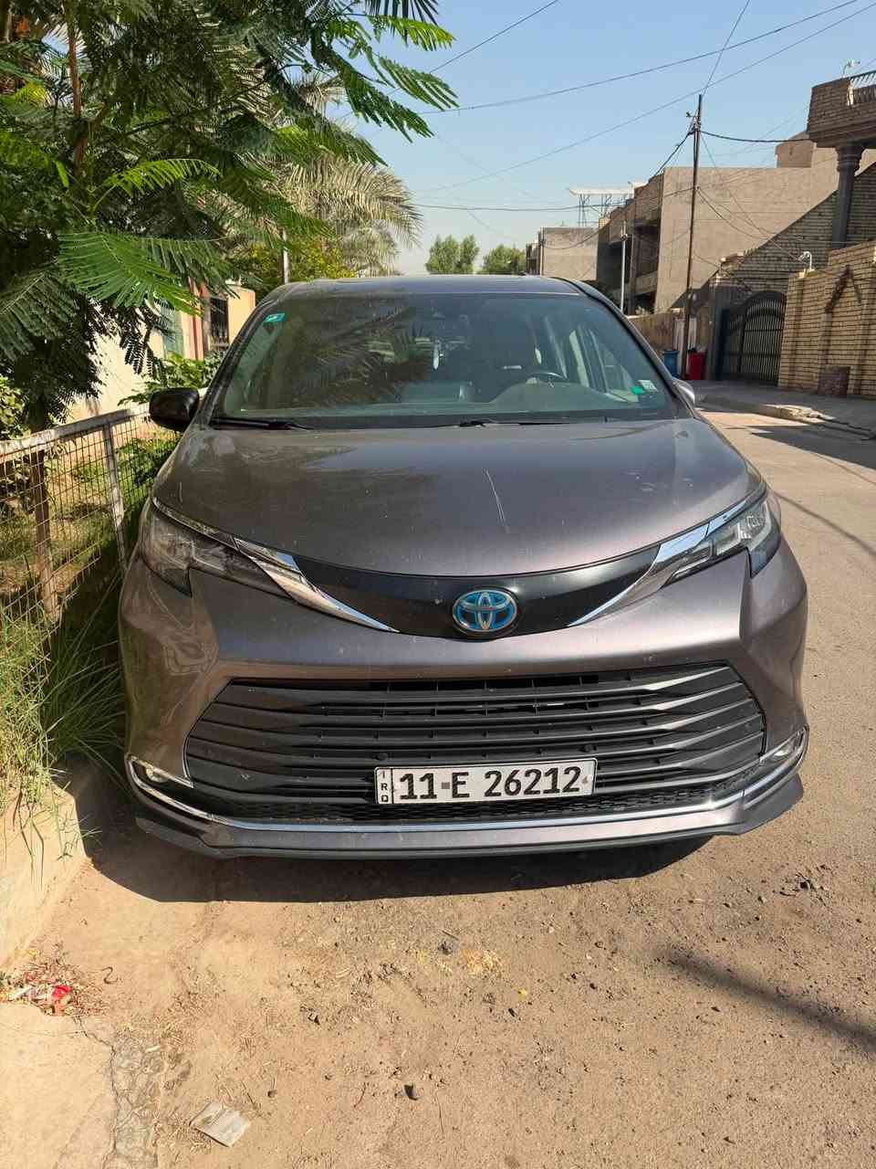 تيوتا سينا موديل 2022
رقم بغداد ماشيه 116 Km 

حساسات امامي خلفي مستشعر

وقوف كامرات امامي خلفي رادار

جانبي ابواب 4 بصمه صندوق

كهرباء تحكم ستيرن جهتين تحديد

مسار تحديد سرعه اوتو هولد هاند

الوصف

بريك بصمه كشنات امامي تدفئه

فتح ابواب خلفي في القدم شاشه

ابل كار بلي xle هواي مواصفات معروفه

240 وبيها  مجال  بيع فقط  

***********
