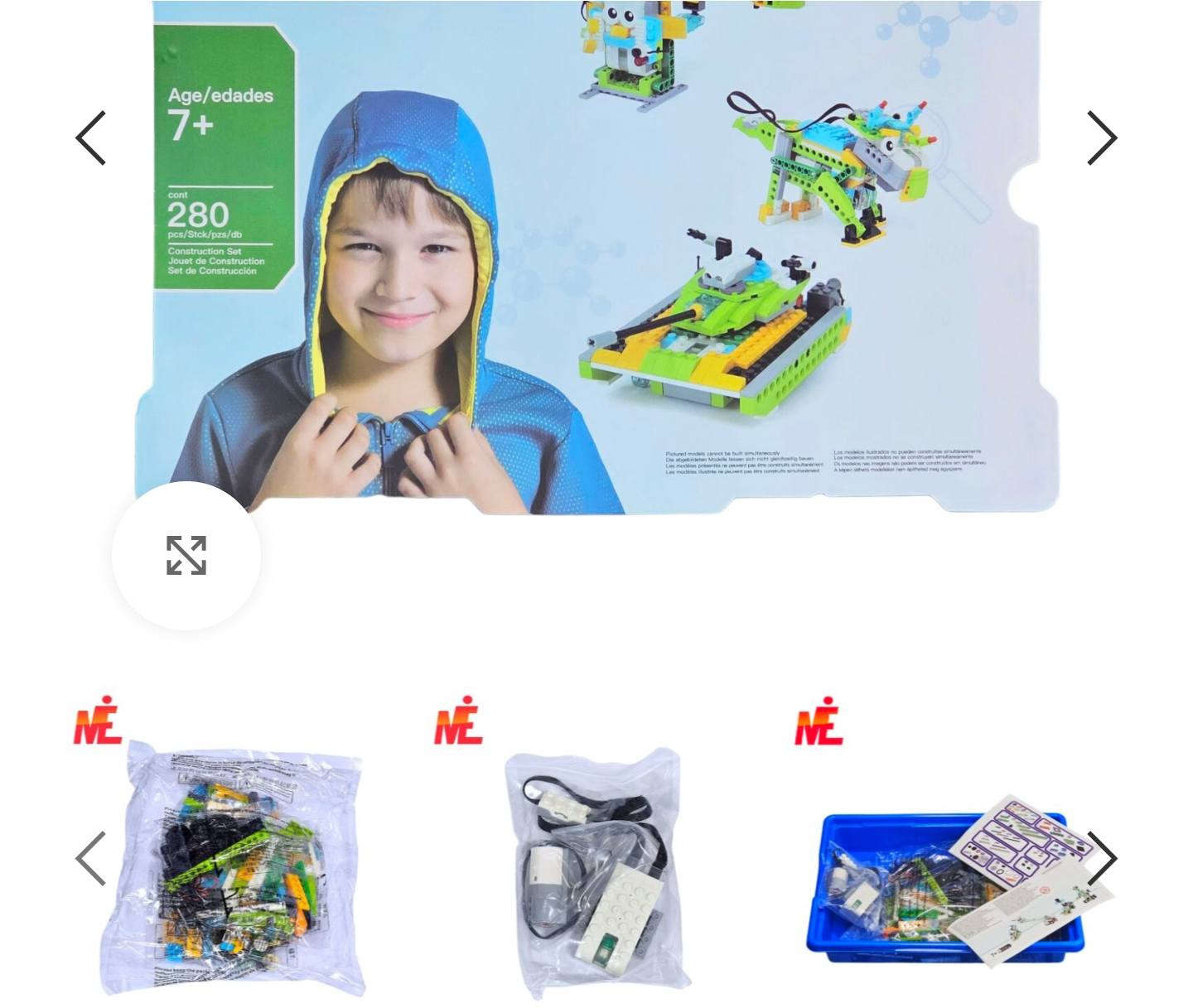 إديوكيشن ويدو 2.0" (LEGO Education WeDo 2.0) داخل صندوق التخزين الأصفر الخاص بها.تتكون هذه المجموعة من 280 قطعة تقنية مصممة لتعليم الروبوتات والبرمجة.


**إذا كنت صاحب هذا الإعلان وتريد حذفه لأي سبب، رجاءا أرسل رسالة إلى الدعم الفني**