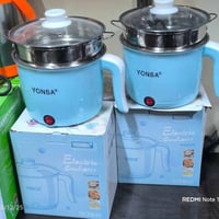 قدور كهربائية • مصفاة ستيل • طبخ بالبخار